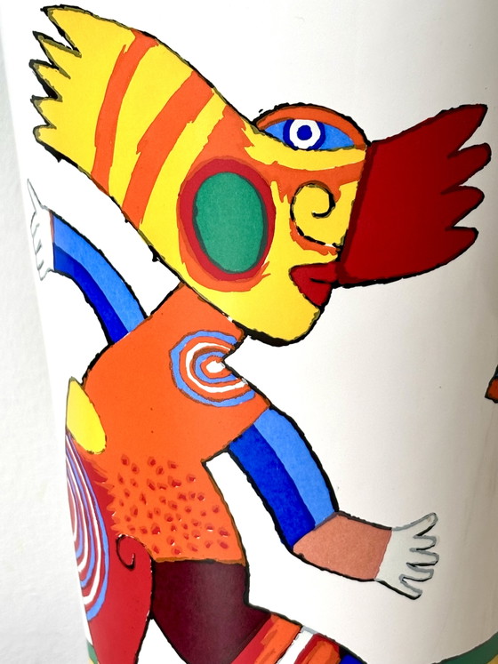 Vase en céramique de 1999 par l'artiste néerlandais Clemens Briels – Ceramic (photo 3 of 12)