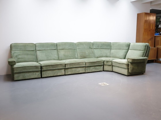 Image 1 of Vintage elementen bank | Modulair | Seventies