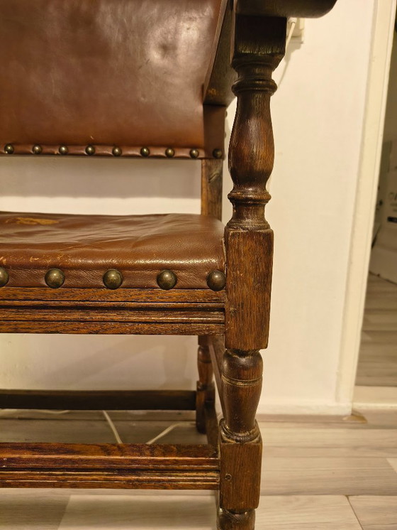 Image 1 of Chaise de château ancienne du XIXe siècle