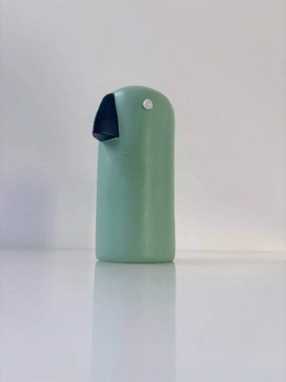 Mintgroen vogelbeeldje Scandinavisch minimalistisch design – Decoratieve objecten, Wood (photo 11 of 11)