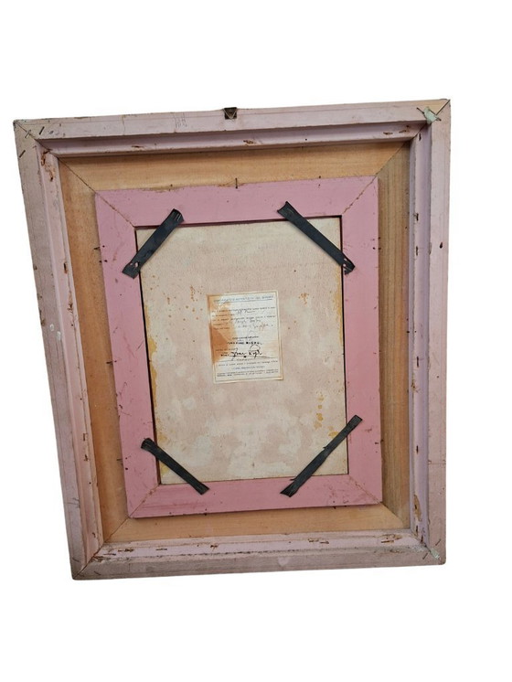 Image 1 of Splendide tableau de Franco Rispoli, école napolitaine, portrait de femme