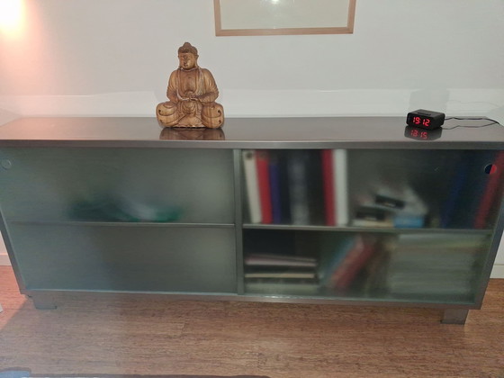 Piet Hein Eek Edelstahl Sideboard – Rostfreier Stahl (photo 5 of 5)