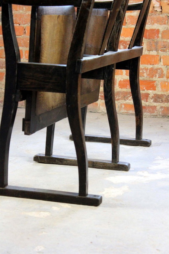 Image 1 of Sièges de cinéma vintage, années 1930, lot de 2