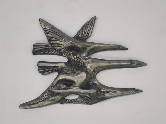 Image 1 of Jaren 70 Ars Munda wanddecoratie brutalist 