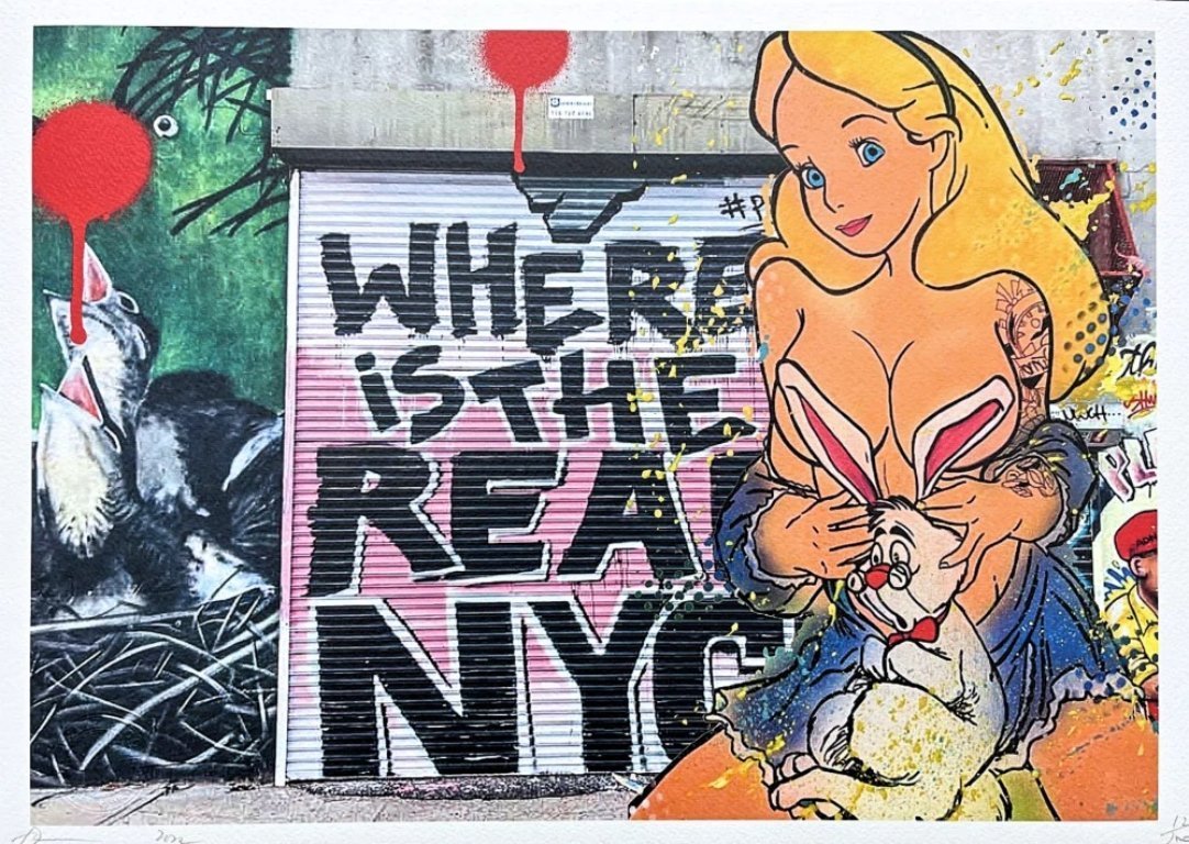 Death Nyc - Alice in Wonderland With Rabbit - Limited Edition With
