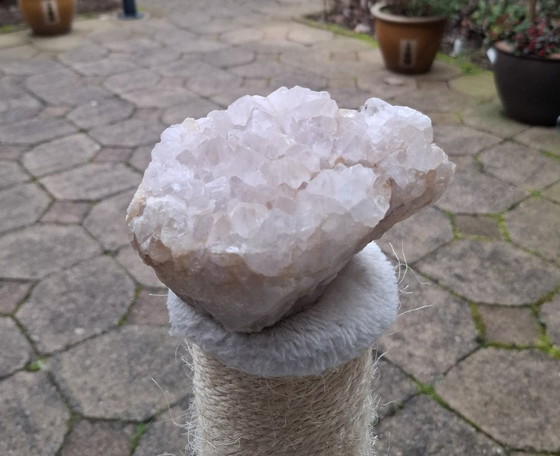 Wunderschöner großer echter weißer Achat Edelstein.💎 – witte agaat edelsteen.💎, Dekorative Objekte (photo 9 of 12)