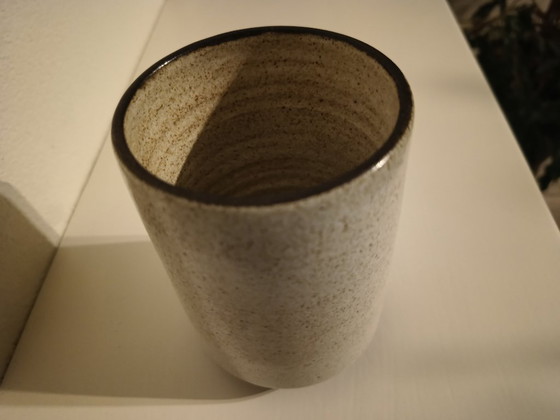 Image 1 of Vintage retro ceramics, earthenware vase Zaalberg