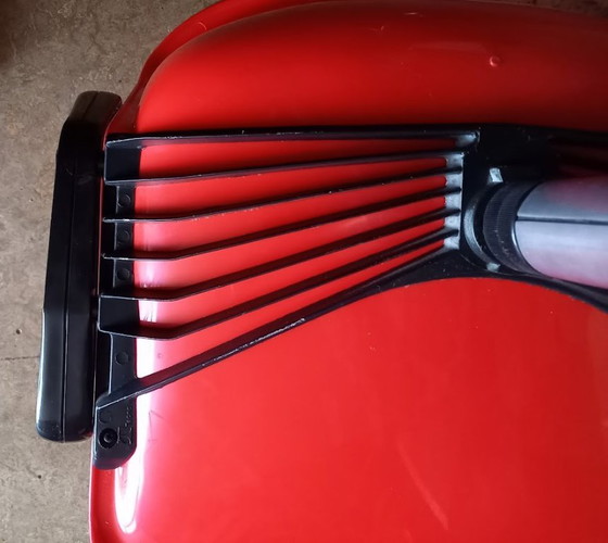 Silla de oficina Tecno, roja, Sillas de oficina, Plástico, Metal, Rojo, Design (foto 2 de 5)