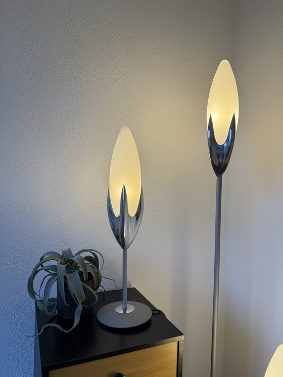 Image 1 of Magnifique Ensemble de 3 lampes Lucien Gau Paris