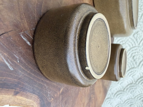 Set di Ciotole Vintage in Terracotta – 4 Pezzi – Marrone/Ocra – Other (photo 9 of 10)