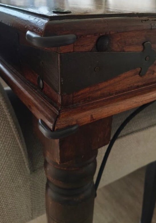 Image 1 of Colonial dining table with chairs.