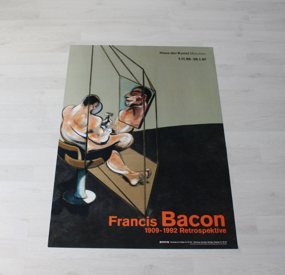 Image 1 of Francis BACON: originele tentoonstellingsaffiches - 1996 - (71 x 51 cm)