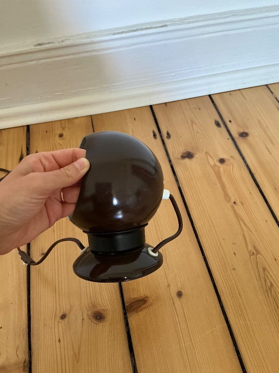 Vintage Eyeball Lamp Space Age – Benny Frandsen for Horn – 70s – E. S. Horn, Table lamps, Metal (photo 4 of 7)
