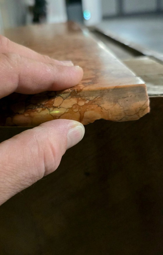 Image 1 of Cómoda estilo Luis XV en marquetería de palisandro, S. XX