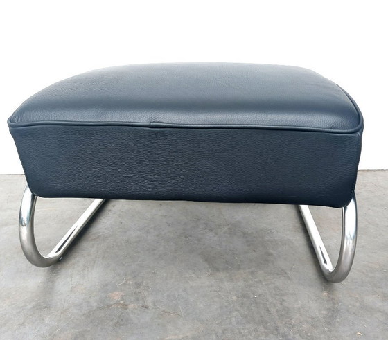 Image 1 of Thonet S411 footstool/pouf. Matches Gispen 405, among others | izgs