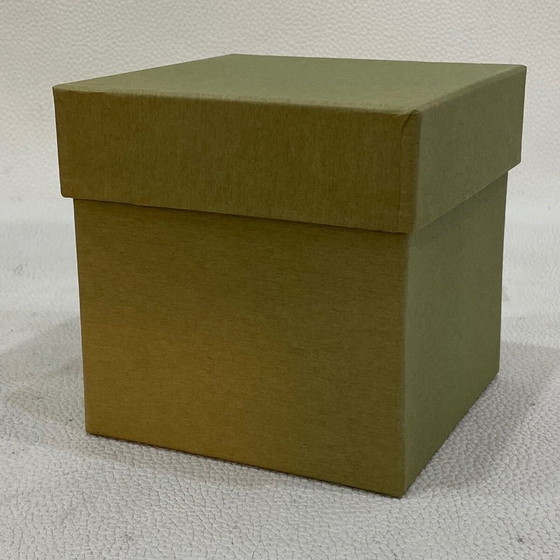 Image 1 of Pequeño jarrón japonés de cerámica craquelada Akazu Rokubei en caja