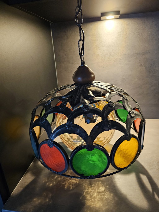 Florentine hand lamp