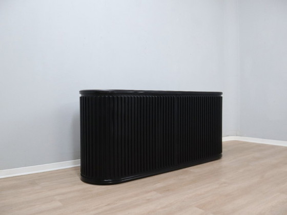 Image 1 of Vintage A'dammer gelamineerd dressoir van A. van den Nieuwelaar voor De Padova 1970