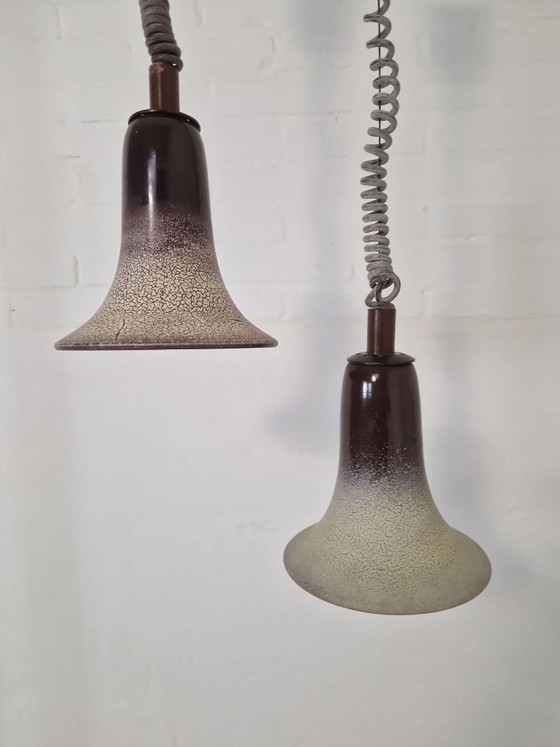 2 keramieken, Duitse hanglampen – Lighting, Ceramic (photo 6 of 6)