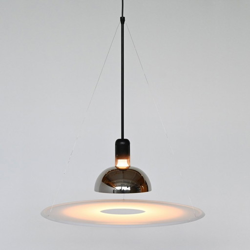 Frisbi 850 suspension lamp designed by Achille Castiglioni for Flos in 1978