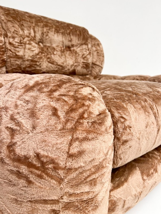 Image 1 of Poltrona XL in velluto italiano, anni '70