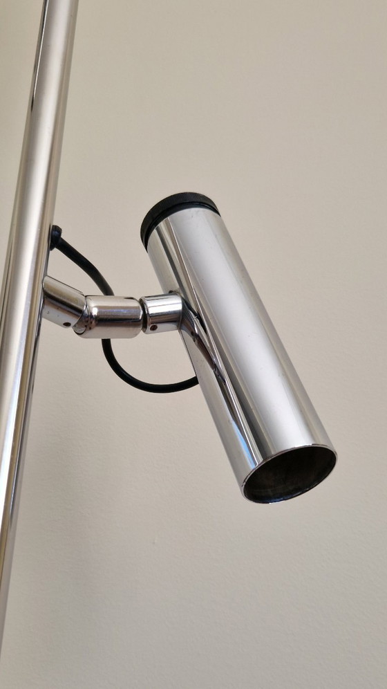 Image 1 of Vintage floor lamp, Luci Milano P393, Italian design, 3 spotlights, chrome, 1970s