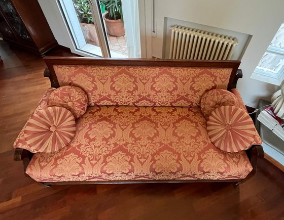 Image 1 of Vintage Ottomaanse slaapbank - omvormbaar