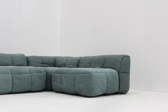 Vintage Modulaire Arflex Strips Sofa van Cini Boeri jaren 70 – Modulaire banken, Cotton (photo 6 of 14)