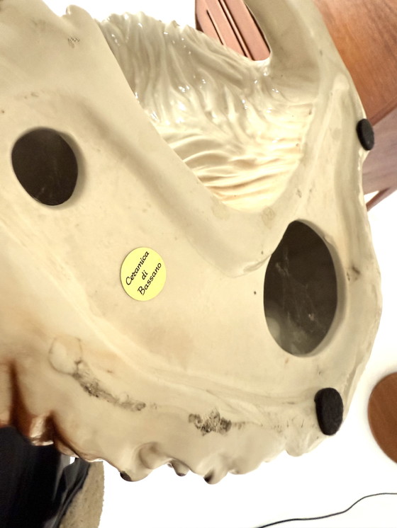 Image 1 of Borzoi vintage in ceramica italiana anni '60