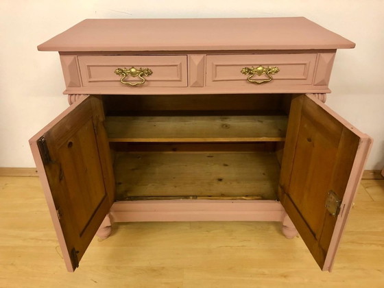 Image 1 of Traumhafte kleine Gründerzeit Kommode um 1880 à Altrosa