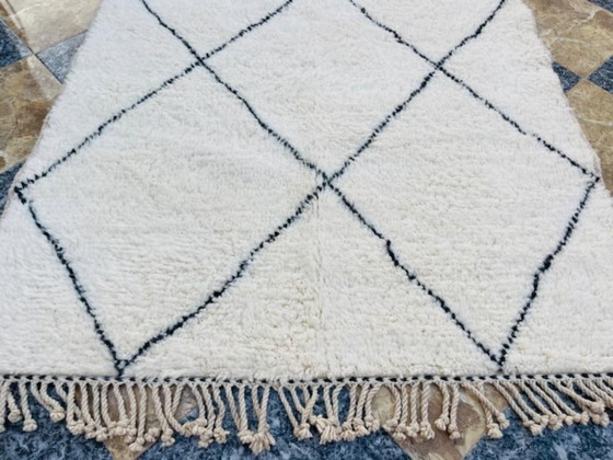 Image 1 of Alfombra bereber de lana natural de 250 cm x 150 cm.