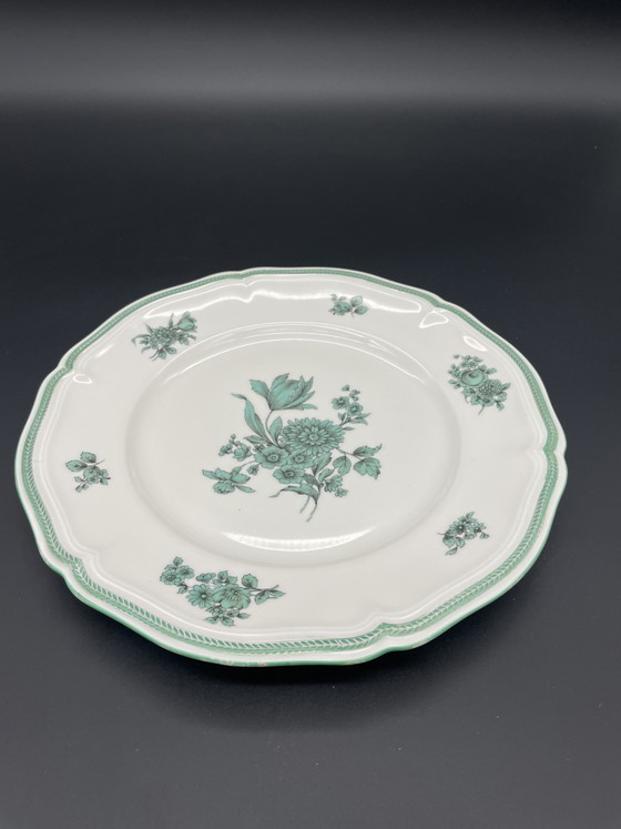 Rosenthal Chippendale Dinner Plate, Green Floral Decor, 25 cm – Crockery, Porcelain (photo 3 of 6)
