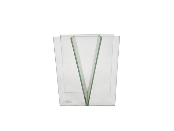 Image 1 of Daskas - design object - V- vase - glass - Rob Dashorst - 90's