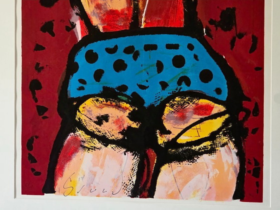 Image 1 of Herman Brood - Bikini Girl - EA - Hand-signed