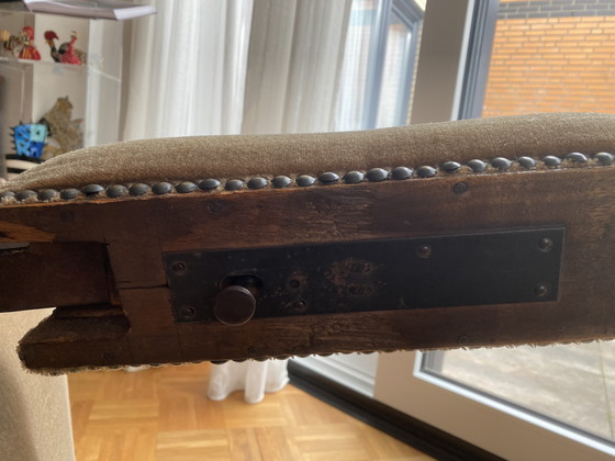 Image 1 of Antiker englischer oder französischer Voltaire-Stuhl