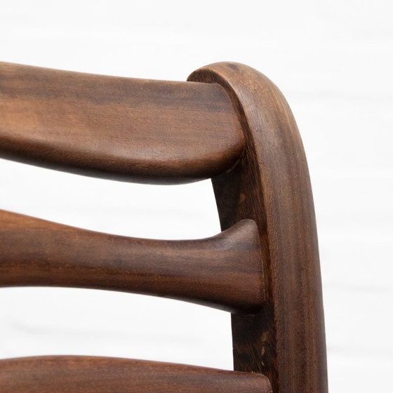 Image 1 of Marc Van Rampelberg Muninga Wood Dining Room Set anni '80