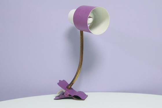 Image 1 of purple clip lamp Hala Zeist