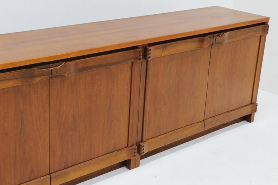 Image 1 of Vintage walnut sideboard by Franz Xaver Sproll, 1960s Switzerland