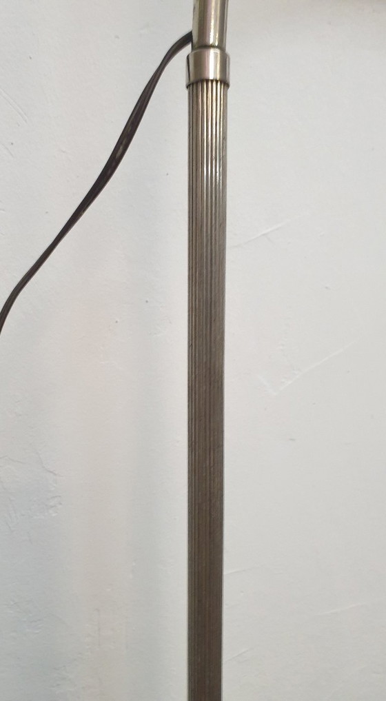 Image 1 of Lámpara de escritorio Zenith cromada con pinza, de Vossloh Werke, década de 1930.