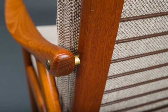 Image 1 of Stuhlset Modell 563 von Fredrik Kayser für Vatne Lenestolfabrikk, Norwegen, 1960er Jahre