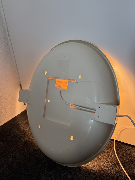 Image 1 of Allibert ovale verlichte spiegel 1970’s