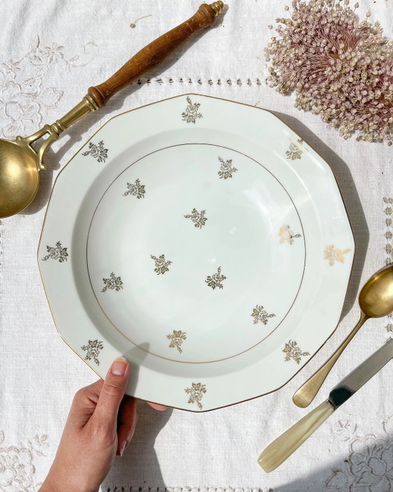 Mehun Limoges Piatto Fondo in Porcellana Prodotto in Francia – Stoviglie, Porcelain (photo 2 of 10)
