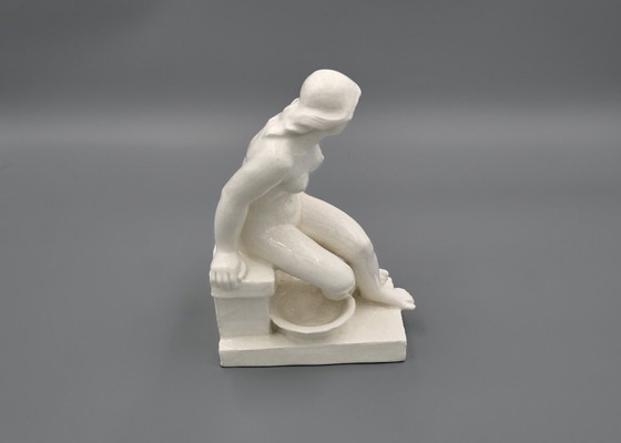 Image 1 of Ceramic Woman Sculpture by Břetislav Benda
