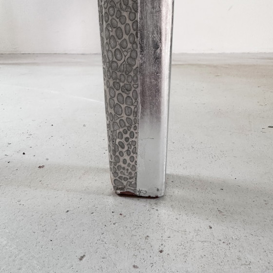 Midcentury Vietnamese Eggshell Lacquer Table – Dining tables, Silver, Wood (photo 8 of 15)