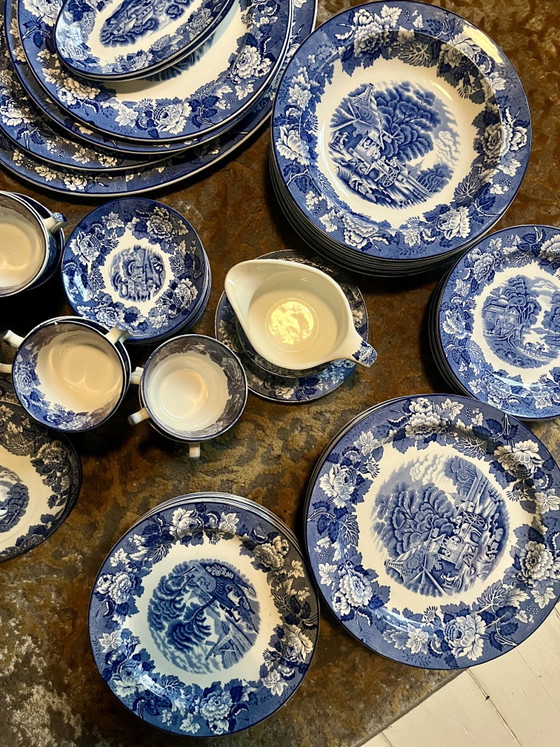 Vintage English Scenery Crockery - Enoch Woods – Enoch Wood & Sons, Porcelain (photo 2 of 15)