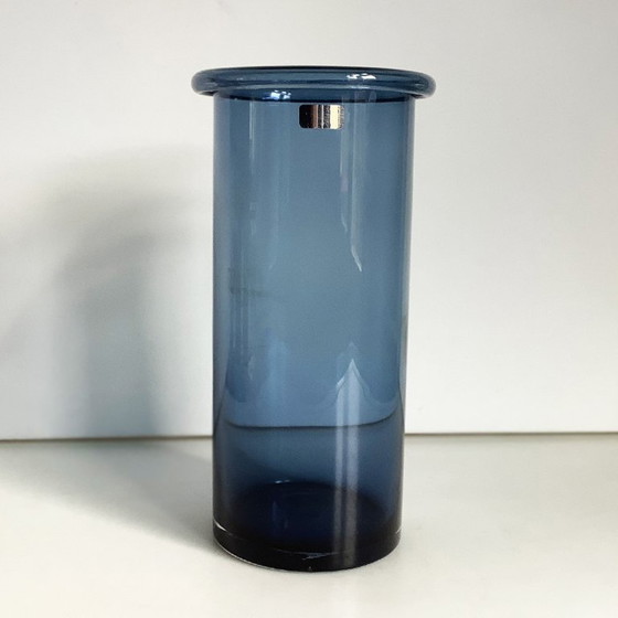 Image 1 of Vintage Glass Vase Juno From Markku Salo Nuutajarvi Finland
