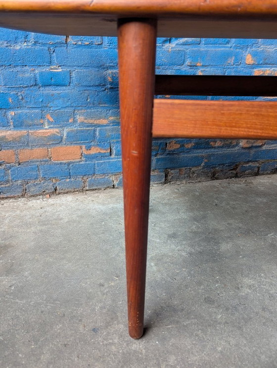 Image 1 of Tavolino da caffè vintage in teak, Danimarca, anni '60