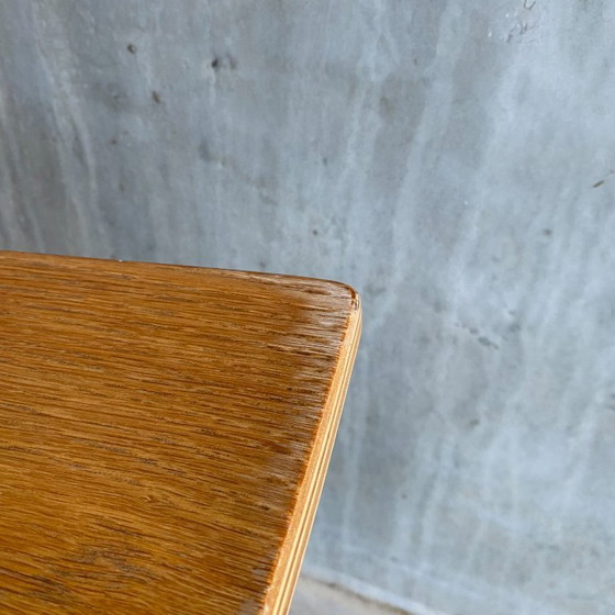 Image 1 of Unique Plywood Curved Oak Design Armchairs