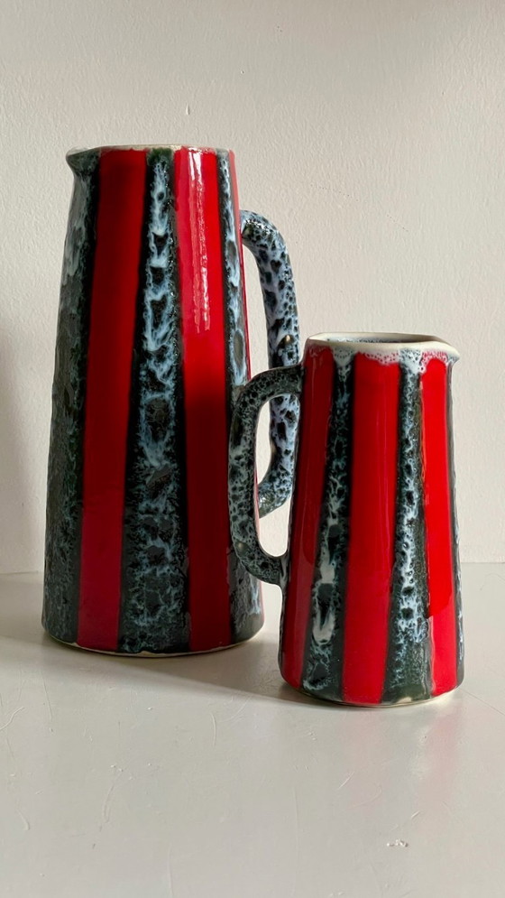 Image 1 of VALLAURIS VASES Art Ceramics Luc Vintage