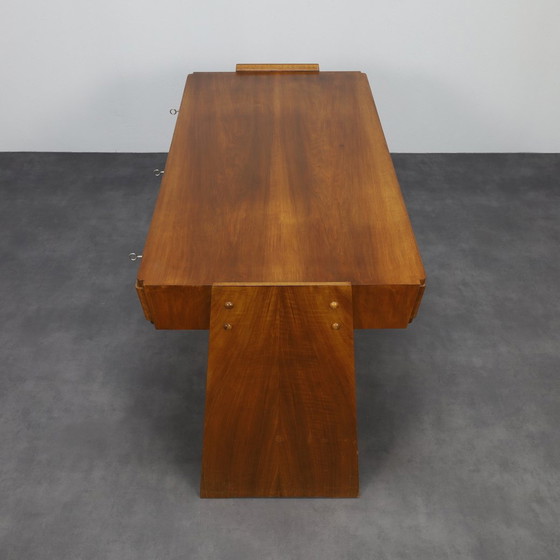 Image 1 of Vintage Desk Walnut, 1960s